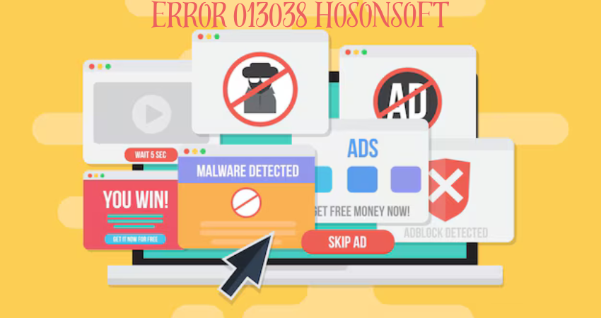 error 013038 hosonsoft
